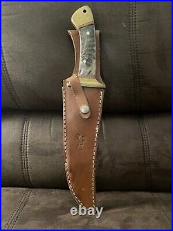 Trophy Stag Fixed Blade Hunting Knife With Sheath 1 of only 500