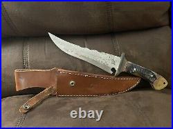 Trophy Stag Fixed Blade Hunting Knife With Sheath 1 of only 500