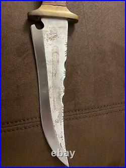 Trophy Stag Fixed Blade Hunting Knife With Sheath 1 of only 500