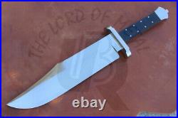 Ubr Custom Handmade D2-tool Steel Hunting Bowie Knife With Buffalo Horn Handle