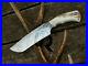 Ubr-Custom-Handmade-D2-tool-Steel-Hunting-Bowie-With-Stag-Horn-Handle-01-gg
