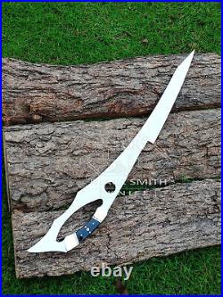 Ubr Custom Handmade D2-tool Steel Unique Beautifull Sword With Buffalo Horn