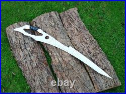 Ubr Custom Handmade D2-tool Steel Unique Beautifull Sword With Buffalo Horn