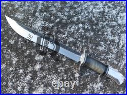 Ubr Custom Handmade High Carbon Steel Hunting Machette Sword With Steel Handle