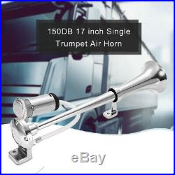 Universal 150DB Single Train Trumpet Car Air Horn Compressor with Super Loud 12V
