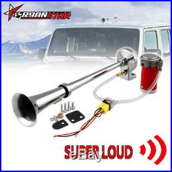 Universal Air Horn 150db 12V Super Loud With Compressor For Trucks Car Boat