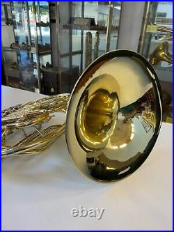Used Holton H-378 Double French Horn in Yellow Brass with Case, Mouthpiece