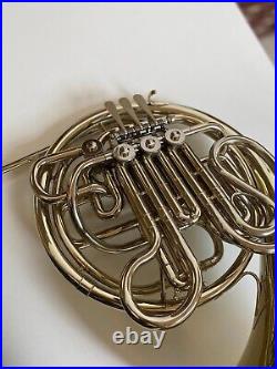Used Holton H-379 Double French Horn Almost Mint Condition with Case Warranty