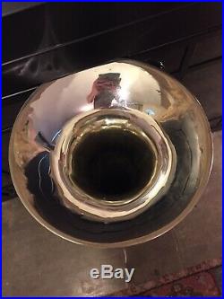 Used Yamaha YBH-301S Silver Baritone Horn With Case (Plays Great!)
