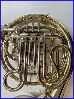 Very Nice Used Holton H-280 Double French Horn in Yellow Brass with Case, Mpce