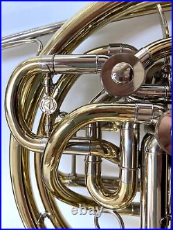 Very Nice Used Holton H-280 Double French Horn in Yellow Brass with Case, Mpce