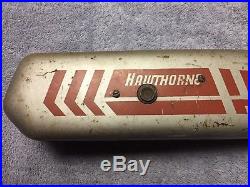 Vintage 1940's 50's Circa Hawthorne 26 Bicycle Horn Tank With Delta Horn