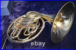 Vintage Conn 6D Double French Horn with Case and Mouthpiece