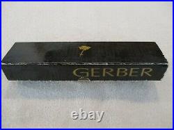 Vintage Gerber Portland Oregon C325 Fixed Blade Hunter with India Stag Handles