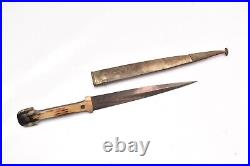 Vintage Handmade Caucasian Dagger, Kinjal, Forged Steel Sword, Kindjal Knife 13