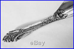 Vintage Sterling Silver Shoe Horn With Ornate Design By Bailey, Banks & Biddle