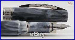 Visconti Mirage Horn With Silver Colour Trim Fountain Pen Magnificent Design