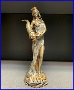 Wealth Small Statue With Veronese Plenty Horn 28cm, Good Luck Symbol