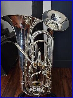 Wessex Compensating Double Bell Euphonium With Case PRICE DROP