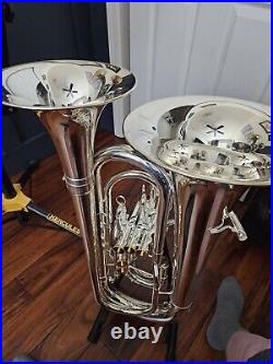 Wessex Compensating Double Bell Euphonium With Case PRICE DROP