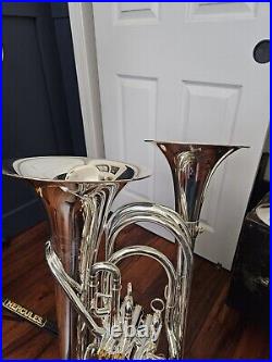 Wessex Compensating Double Bell Euphonium With Case PRICE DROP