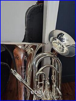 Wessex Compensating Double Bell Euphonium With Case PRICE DROP