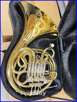 Wisemann DFH-600 Double French horn, with mouthpiece and case