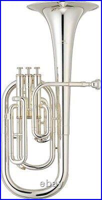 YAMAHA Alto Horn YAH-203S Silver-Plated with hard case New