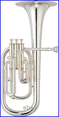 YAMAHA Alto Horn YAH-203S Silver-Plated with hard case official product New