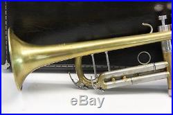 YAMAHA Silver YTR6345H II Trumpet YTR6345 Professional Horn with Case RAW BRASS