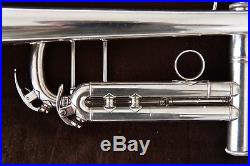 YAMAHA Trumpet YTR6335HS Professional SILVER Horn with Case
