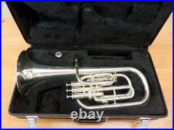 YAMAHA YAH-203S Alto Horn Used with Case Mouthpiece