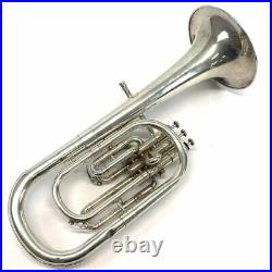 YAMAHA YAH-203S Alto Horn Used with Case Mouthpiece