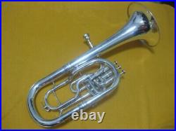 YAMAHA YAH-602S Alto Horn Very Rare With case and mouthpiece Used
