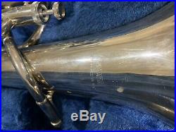 YAMAHA YBH301 Baritone Horn Silver With case and Mouthpiece