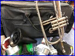 Yamaha Silver Horn Model YFH 635ST With Case And Attachments