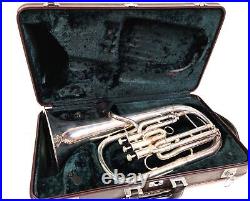 Yamaha YAH-601S YAH-601 Professional Alto (Tenor) Horn Silver Plated with Case