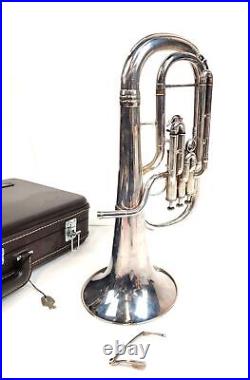 Yamaha YAH-601S YAH-601 Professional Alto (Tenor) Horn Silver Plated with Case