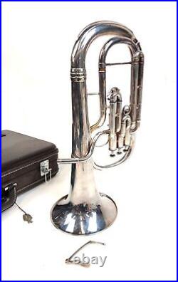 Yamaha YAH-601S YAH-601 Professional Alto (Tenor) Horn Silver Plated with Case