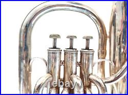 Yamaha YAH-601S YAH-601 Professional Alto (Tenor) Horn Silver Plated with Case