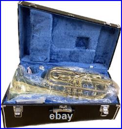 Yamaha YBH-301M Marching Baritone Horn Gold Brand New With Carrying Case