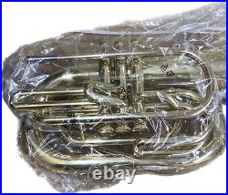 Yamaha YBH-301M Marching Baritone Horn Gold Brand New With Carrying Case