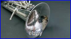 Yamaha YBH-301S Silver Baritone Horn with Case and Mouthpiece Made In Japan
