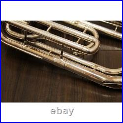 Yamaha YBH-301S Silver Baritone horn With Case mouthpiece Cleaned fully adjusted