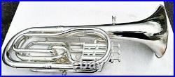 Yamaha YBH-621S Baritone Horn with Case Excellent Condition Shop Serviced Wrty