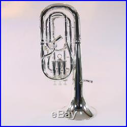 Yamaha YBH-621S Professional Baritone Horn in Silver Plate with 4th Valve SUPERB
