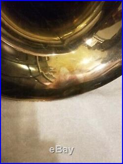 Yamaha YEP201M Euphonium Horn SILVER Baritone with Hard Case