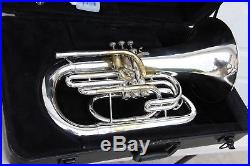 Yamaha YEP202 MARCHING Euphonium Horn YEP 202 SILVER Comes With Case
