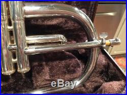 Yamaha YFH-2310s Silver Flugel Horn with case fantastic shape