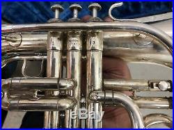Yamaha YHR-302MS Bb Marching French Horn Good Condition With Case